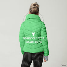 Load image into Gallery viewer, Women Autumn Winter Jacket Stand Collar