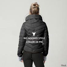 Load image into Gallery viewer, Women Autumn Winter Jacket Stand Collar