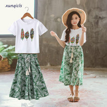 Load image into Gallery viewer, Summer Girls Clothes 2pcs