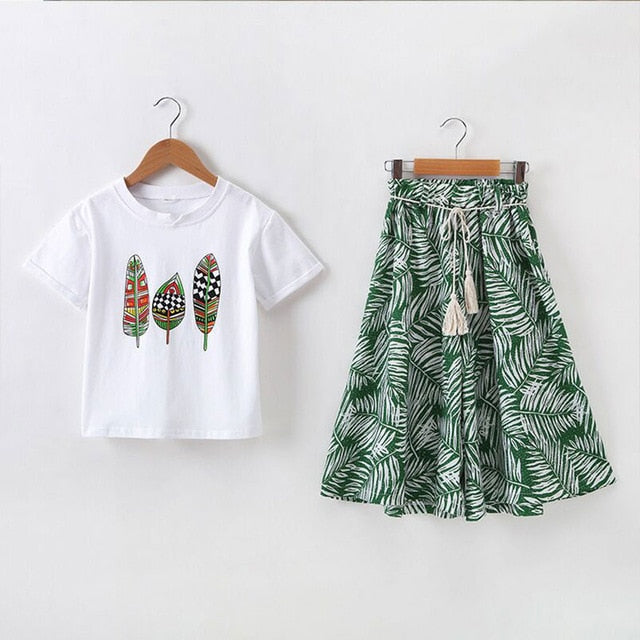 Summer Girls Clothes 2pcs