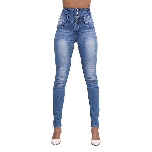 Women  High Waist Jeans