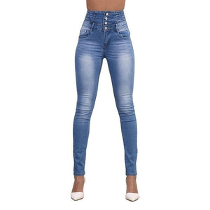Women  High Waist Jeans