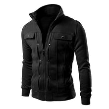 Load image into Gallery viewer, Puimentiua Men&#39;s Jackets Autumn Winter Pockets Design Casual Brand Male Comfortable Coats Men Women Outerwear Solid Multi Cloth