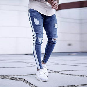 Mens Stretch Denim Pants Jeans