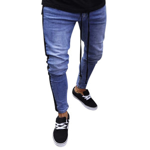Mens Stretch Denim Pants Jeans