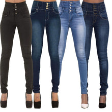 Load image into Gallery viewer, New Spring Summer Woman skinny jeans
