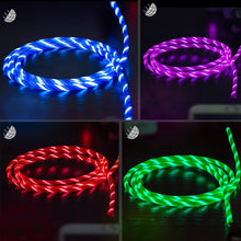 Load image into Gallery viewer, LED Light USB Type C usb-c Fast Charging Data Cable