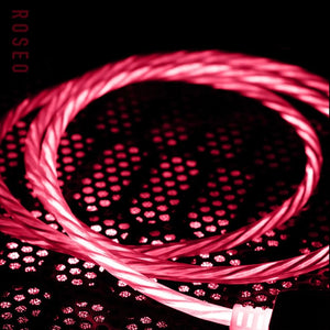 LED Light USB Type C usb-c Fast Charging Data Cable