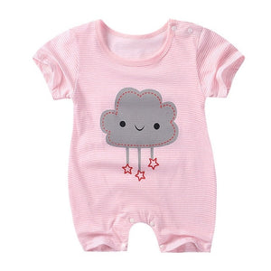 Summer New style baby rompers Short sleeve Newborn