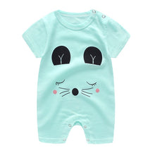 Load image into Gallery viewer, Summer New style baby rompers Short sleeve Newborn