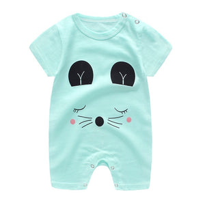 Summer New style baby rompers Short sleeve Newborn