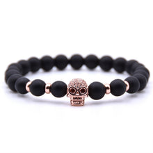 Load image into Gallery viewer, New 2Pcs/Set Natural Black Matte Stone