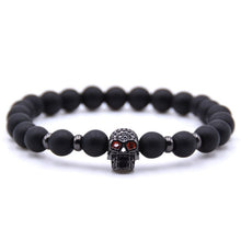 Load image into Gallery viewer, New 2Pcs/Set Natural Black Matte Stone