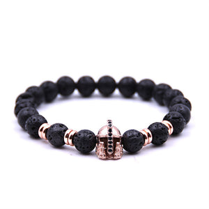 New 2Pcs/Set Natural Black Matte Stone