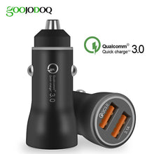 Load image into Gallery viewer, 3.0 dual fast usb car charger