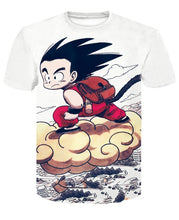 Load image into Gallery viewer, High quality 2019 latest fashion Harajuku male / female T-shirt Dragon Ball 3D printing T-shirt round neck T-shirt top
