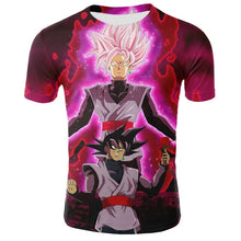 Load image into Gallery viewer, High quality 2019 latest fashion Harajuku male / female T-shirt Dragon Ball 3D printing T-shirt round neck T-shirt top