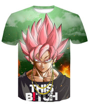 Load image into Gallery viewer, High quality 2019 latest fashion Harajuku male / female T-shirt Dragon Ball 3D printing T-shirt round neck T-shirt top