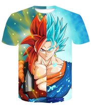 Load image into Gallery viewer, High quality 2019 latest fashion Harajuku male / female T-shirt Dragon Ball 3D printing T-shirt round neck T-shirt top