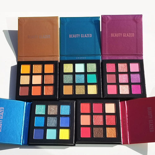 1Pc New Beauty Glazed 9 Colors  Eye Shadow Waterproof