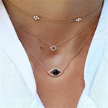 Load image into Gallery viewer, Cross Necklaces For Women Charm Gold Color