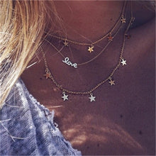 Load image into Gallery viewer, Cross Necklaces For Women Charm Gold Color