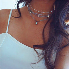 Load image into Gallery viewer, Cross Necklaces For Women Charm Gold Color