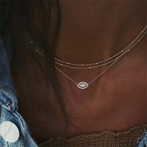 Cross Necklaces For Women Charm Gold Color