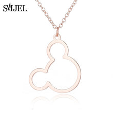 Load image into Gallery viewer, Minnie Mouse Necklace Collier Long Chain Jewelry