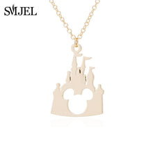 Load image into Gallery viewer, Minnie Mouse Necklace Collier Long Chain Jewelry