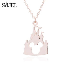 Minnie Mouse Necklace Collier Long Chain Jewelry