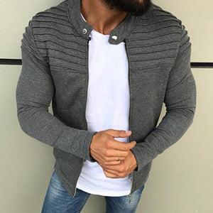 Spring Autumn New Men's Zipper Jacket