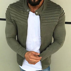 Spring Autumn New Men's Zipper Jacket