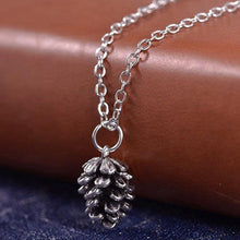 Load image into Gallery viewer, Fashion Pine Tree Specimen Necklace Jewrly Simple Trend Pine Tree Fruit Pendant Necklace  For Women Girl Gift