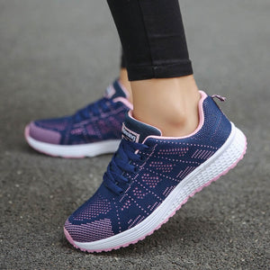 Shoes Woman Sneakers White Platform
