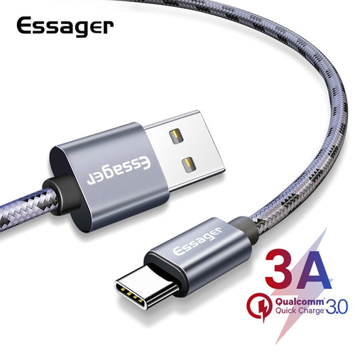 Essager USB Type C Cable 3A Quick Charge