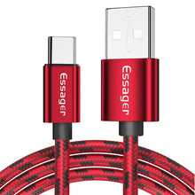 Load image into Gallery viewer, Essager USB Type C Cable 3A Quick Charge