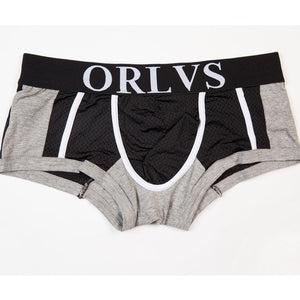 Breathable Mesh Silk Mesh Men's Boxer Underwear
