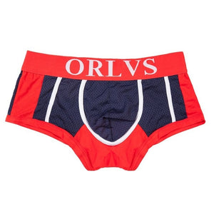 Breathable Mesh Silk Mesh Men's Boxer Underwear