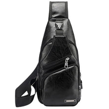 Load image into Gallery viewer, New Men&#39;s Bags Men&#39;s USB Chest Bag