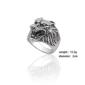 Gothic Punk Ring Men