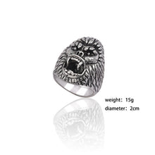 Load image into Gallery viewer, Gothic Punk Ring Men