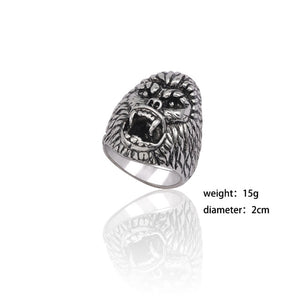 Gothic Punk Ring Men