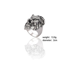 Load image into Gallery viewer, Gothic Punk Ring Men