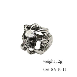 Gothic Punk Ring Men