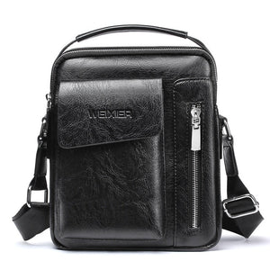 Men's Shoulder Bag PU leather handbags