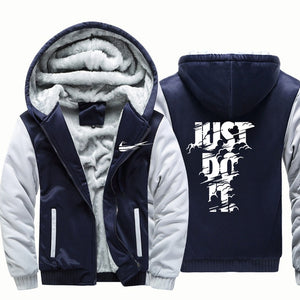 Winter warm men's basic jacket