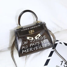 Load image into Gallery viewer, Women Bag Transparent Shoulder Bags