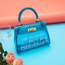 Load image into Gallery viewer, Women Bag Transparent Shoulder Bags