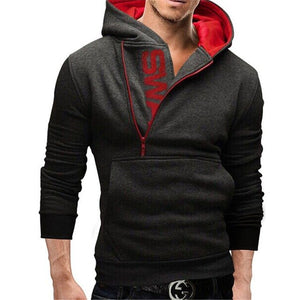 2019 New Fashion Men hoodies Slim